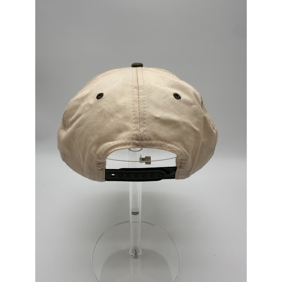 Vintage The Flintstones Fred Flintstone Snapback Hat 1994 Off-White with a green - Picture 3 of 7